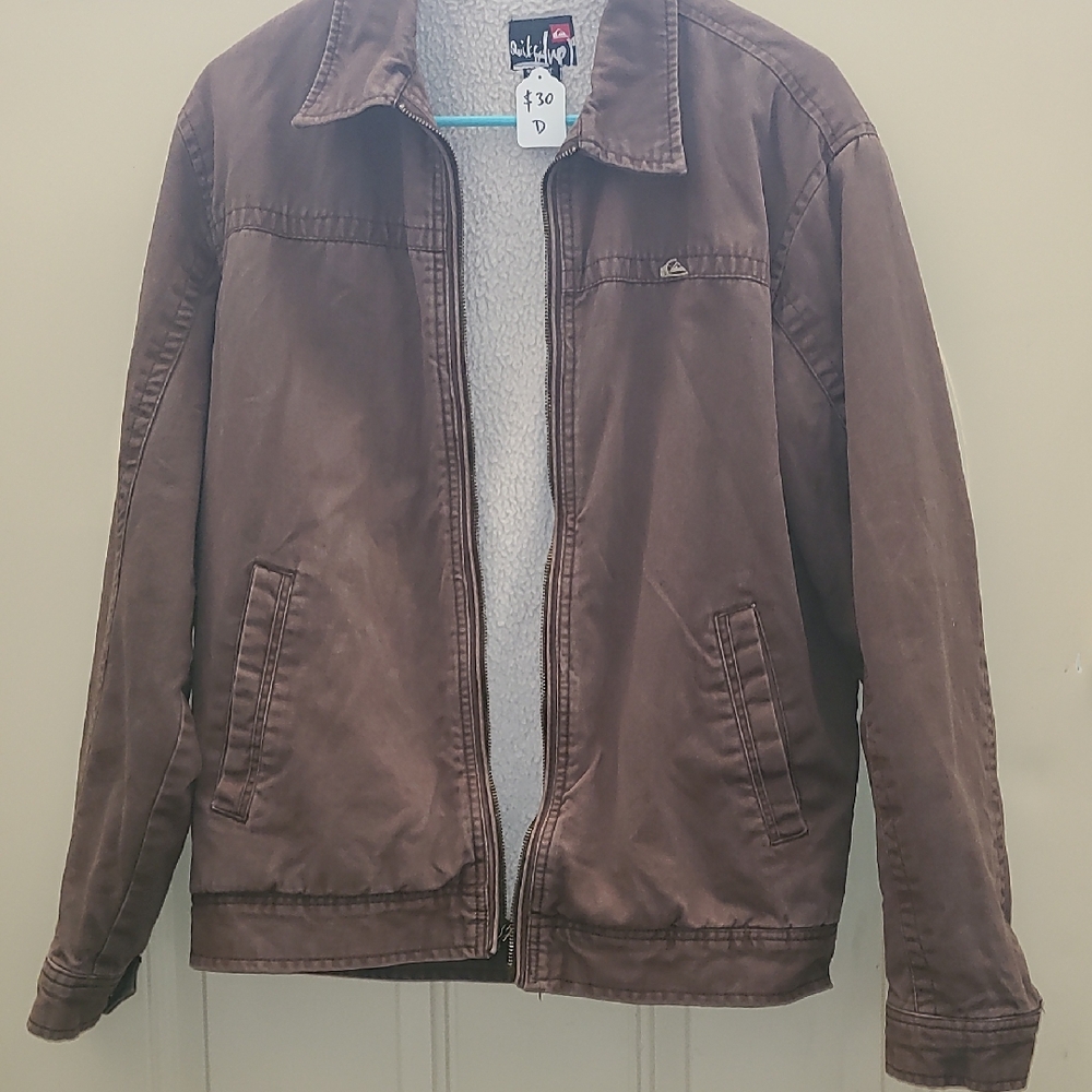 Brown Men's Jacket Quicksilver Small